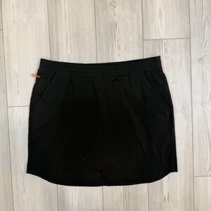 Duluth Trading AKHG Access Point Pull-On Skort Size 18 Black